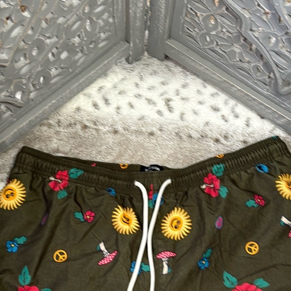 Men’s PacSun swim trunks large beach pool party tropical resortwear California - Picture 3 of 11